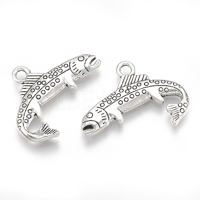 Tibetan Style Alloy Pendants TIBE-S314-34AS-LF-1