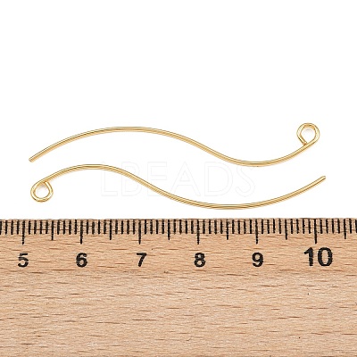 Brass Earring Findings KK-A274-17C-G-1