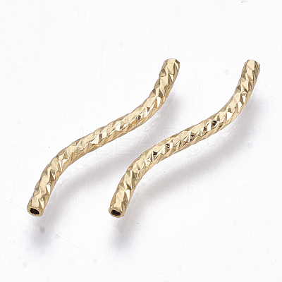Brass Tube Beads KK-N231-57-NF-1