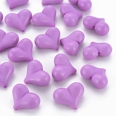 Opaque Acrylic Beads X-MACR-S373-70-A08-1