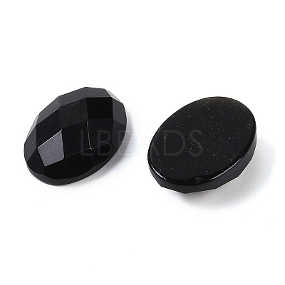Natural Obsidian Cabochons G-G760-A11-1