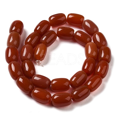 Natural Carnelian Column Beads Strands G-P063-67-1