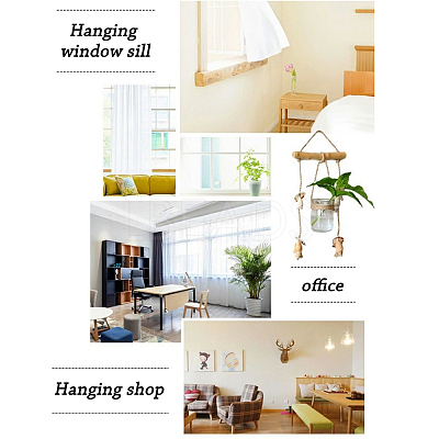 2Pcs 2 Style Wall Hanging Decorate HJEW-PH0001-12-1