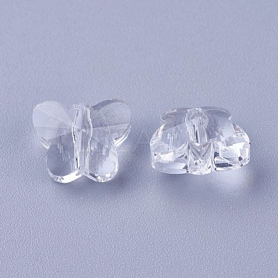 Transparent Glass Beads GLAA-P037-02A-28-1