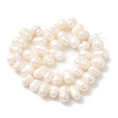 Natural Cultured Freshwater Pearl Beads Strands PEAR-A006-23A-1