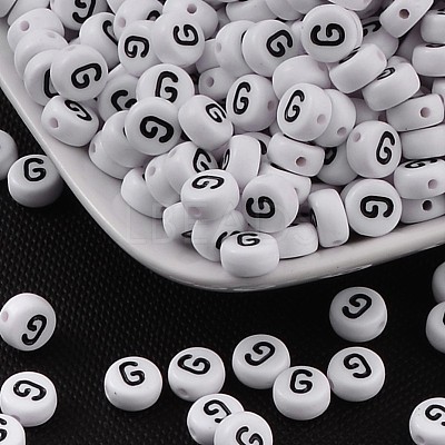 Acrylic Beads PL37C9070-G-1