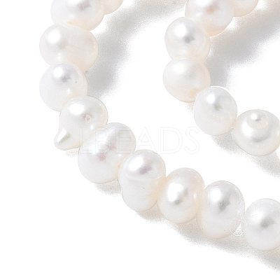 Natural Cultured Freshwater Pearl Beads Strands PEAR-I007-07G-01B-1