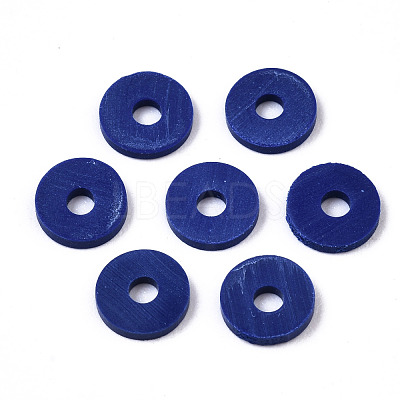 Handmade Polymer Clay Beads CLAY-Q251-6.0mm-53-1