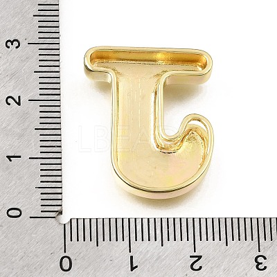 Brass Slide Charms KK-Z163-01G-J-1
