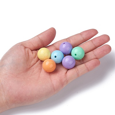 Opaque Acrylic Beads MACR-S370-C20mm-M1-1