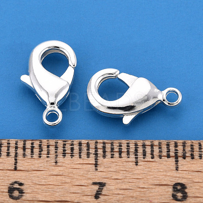 Brass Lobster Claw Clasps KK-YW0004-01B-S-1