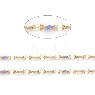 Handmade 304 Stainless Steel Dapped Chains CHS-D026-16C-G-1