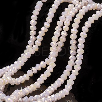 Electroplate Glass Beads Strands EGLA-A034-J2mm-T06-1