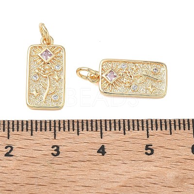 SHEGRACE Valentine's Day Brass Cubic Zirconia Pendants XGRQ3K114-552G-1