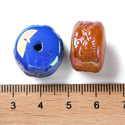 UV Plating Acrylic Beads MACR-D029-16-1