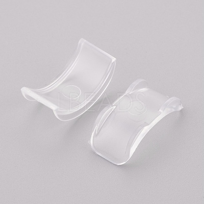 8Pcs 8 Sizes Plastic Invisible Ring Size Adjuster TOOL-H005-01-1