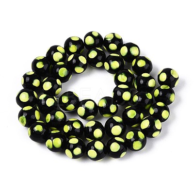 Handmade Lampwork Beads Strands LAMP-N037-02A-1