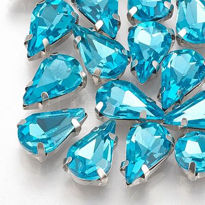 Sew on Rhinestone RGLA-T035-6x10mm-13-1