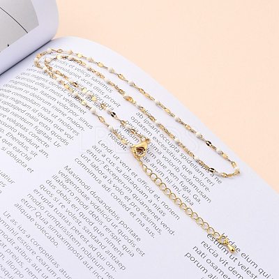 304 Stainless Steel Link Chain Necklaces NJEW-JN03084-02-1