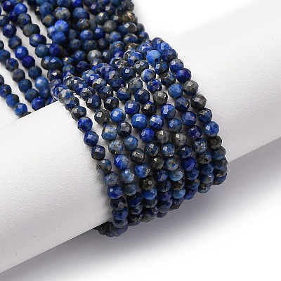 Natural Lapis Lazuli Beads Strands G-RM241221-B19-1