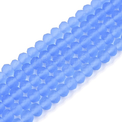 Transparent Glass Beads Strands EGLA-A044-T3mm-MD14-1