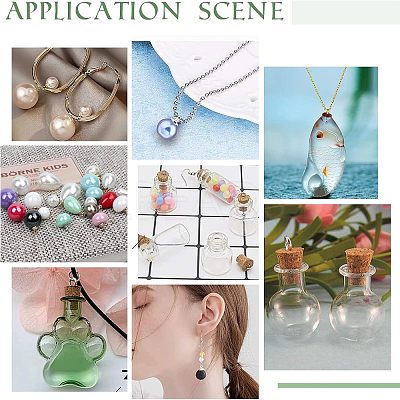 50Pcs Ion Plating(IP) 304 Stainless Steel Cup Pearl Peg Bails Pin Pendants STAS-UN0038-01-1