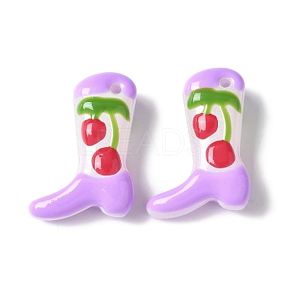Baking Paint Glass Enamel Beads BLOW-D300-01C-1