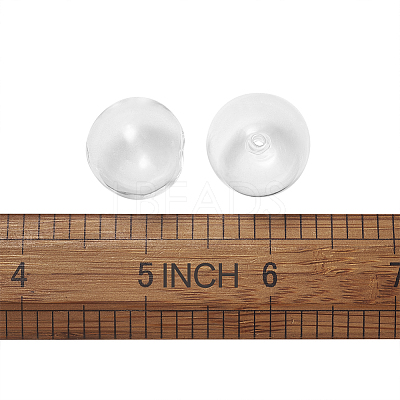 Handmade Two Holes Blown Glass Globe Beads BLOW-TA0001-01C-1