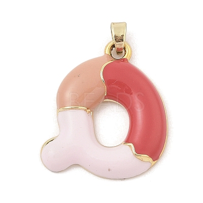 Alloy Enamel Pendants ENAM-S023-01G-Q-1