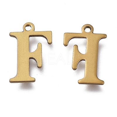 PVD Vacuum Plating  304 Stainless Steel Charms STAS-H112-F-AB-1