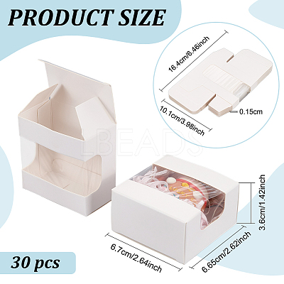 Cardboard Paper Gift Storage Boxes CON-WH0086-056A-1