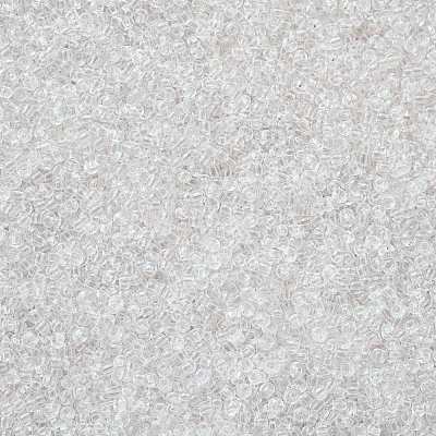 Clear 11/0 FGB Grade A Round Transparent Glass Seed Beads X-SEED-Q006-F04-1