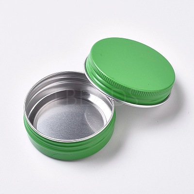 Round Aluminium Tin Cans LS-CON-WH0068-88B-01-1