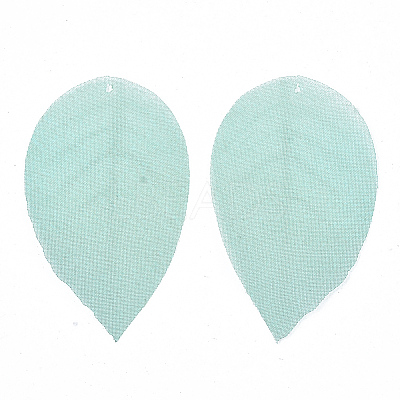 Polyester Organza Fabric Big Pendants FIND-S322-001A-03-1