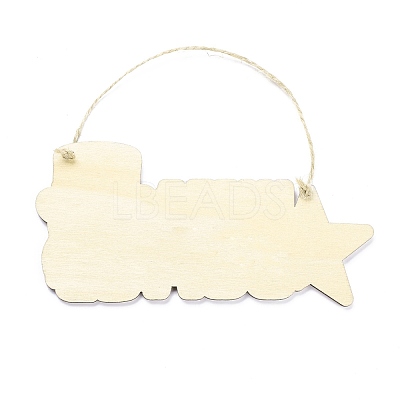 Independence Day Density Board Wooden Wall Ornament Doorplate Pendants HJEW-C004-10-1