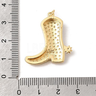 Brass Enamel Pendants KK-H267-113G-03-1