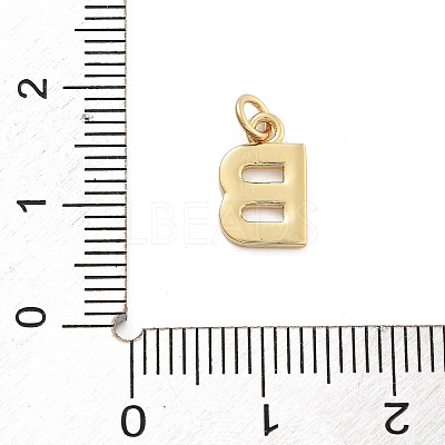 Rack Plating Brass Pendants KK-C065-02B-G-1