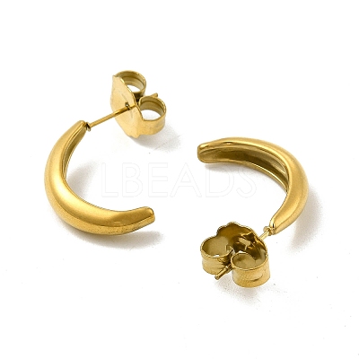 304 Stainless Steel Stud Earing for Women Men STAS-P319-34G-1