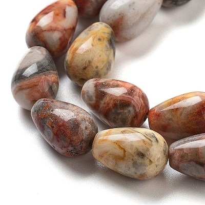 Natural Crazy Agate Beads Strands G-B106-A14-01-1