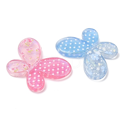 Printed Transparent Acrylic Beads AC-CBAC57E-04-1