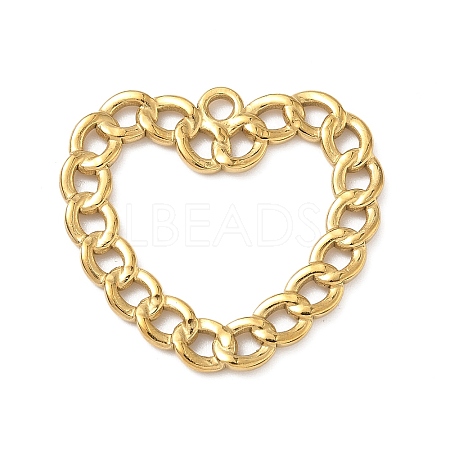 304 Stainless Steel Pendants STAS-I357-02G-01-1