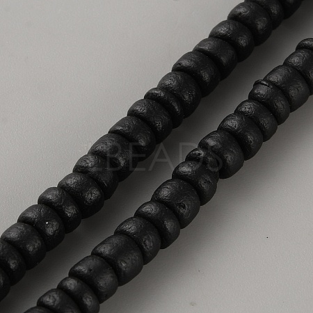 Coconut Beads Strands COCB-WH0003-01A-01-1