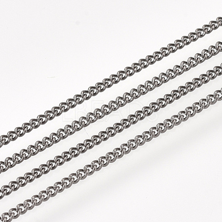 Iron Curb Chains CH-S131-01B-1