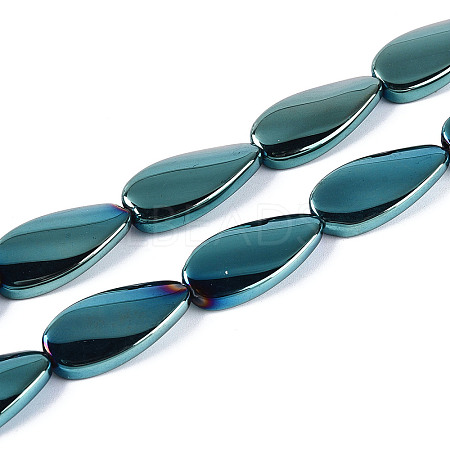 Electroplate Glass Beads Strands EGLA-N055-02M-1