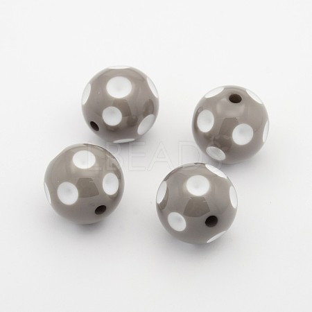 Chunky Bubblegum Acrylic Beads SACR-S146-20mm-20-1