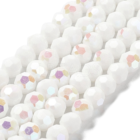 Opaque Glass Beads Strands EGLA-A035-P10mm-L01-1