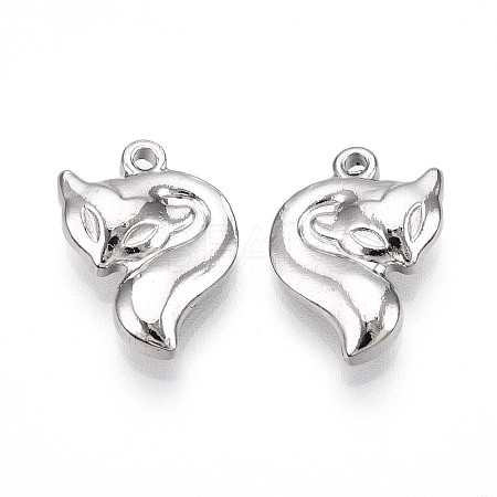 304 Stainless Steel Pendants STAS-N109-146P-1
