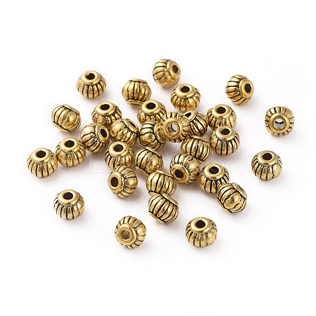 Tibetan Style Spacer Beads LS-GLF0471Y-1