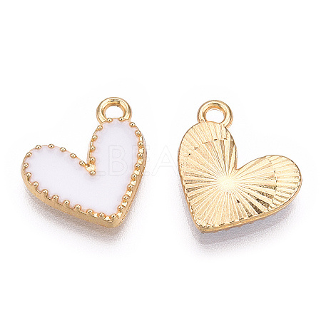 Alloy Enamel Charms ENAM-T011-204I-1