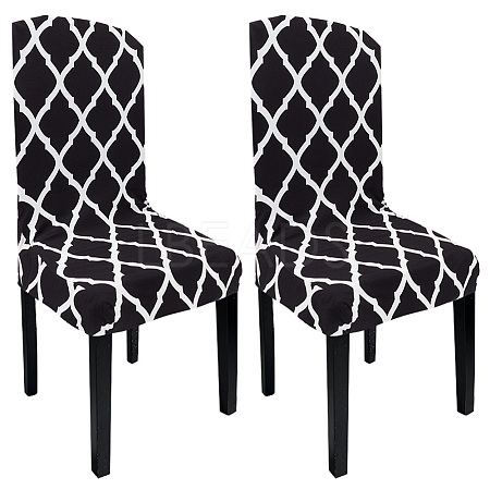 Polyester Elastic Chair Cushion FIND-WH0417-71C-1